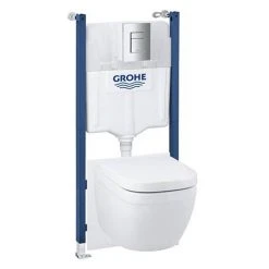 Grohe Solido Euro Ceramic Compact 5-in-1 Pack - 39891000 7 Grohe Solido Euro Ceramic Compact 5-in-1 Pack - 39891000 -Hot Sale Toilet Store 39891000 D3 460
