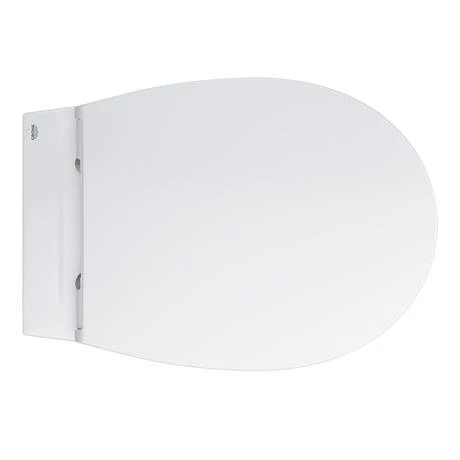 Grohe Bau Rimless Wall Hung Toilet with Slim Soft Close Seat - 39899000 3 Grohe Bau Rimless Wall Hung Toilet with Slim Soft Close Seat - 39899000 - Image 3