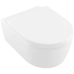 Villeroy and Boch Avento DirectFlush Rimless Wall Hung Toilet w/ Soft Close Seat - 5656HR01 10 Villeroy and Boch Avento DirectFlush Rimless Wall Hung Toilet w/ Soft Close Seat - 5656HR01 -Hot Sale Toilet Store 5656HR01 D5 460 2