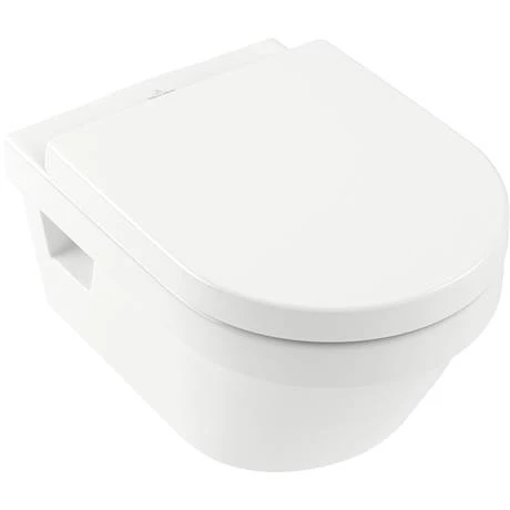 Villeroy and Boch Architectura Rimless Wall Hung Toilet + Seat 6 Villeroy and Boch Architectura Rimless Wall Hung Toilet + Seat - Image 6