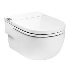 Roca In-Tank Meridian Wall Hung Toilet with Integrated Cistern, Soft Close Seat + Frame 10 Roca In-Tank Meridian Wall Hung Toilet with Integrated Cistern, Soft Close Seat + Frame -Hot Sale Toilet Store 893302000 D4 460