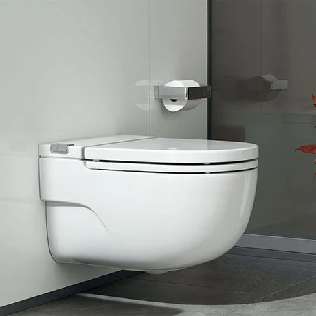 Roca In-Tank Meridian Wall Hung Toilet with Integrated Cistern, Soft Close Seat + Frame 1 Roca In-Tank Meridian Wall Hung Toilet with Integrated Cistern, Soft Close Seat + Frame