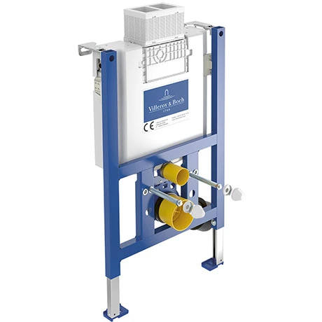 Villeroy and Boch ViConnect 980mm Toilet Support Frame with Dual Flush Cistern - 92093100 1 Villeroy and Boch ViConnect 980mm Toilet Support Frame with Dual Flush Cistern - 92093100