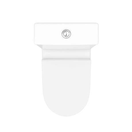 Alps Modern Rimless Short Projection Toilet + Soft Closing Seat 4 Alps Modern Rimless Short Projection Toilet + Soft Closing Seat - Image 4