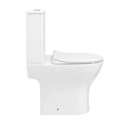 Alps Modern Rimless Short Projection Toilet + Soft Closing Seat 10 Alps Modern Rimless Short Projection Toilet + Soft Closing Seat -Hot Sale Toilet Store ALP350 d4 460