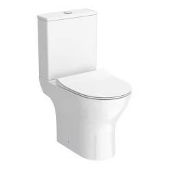 Alps Modern Rimless Short Projection Toilet + Soft Closing Seat 11 Alps Modern Rimless Short Projection Toilet + Soft Closing Seat -Hot Sale Toilet Store ALP350 d6 460