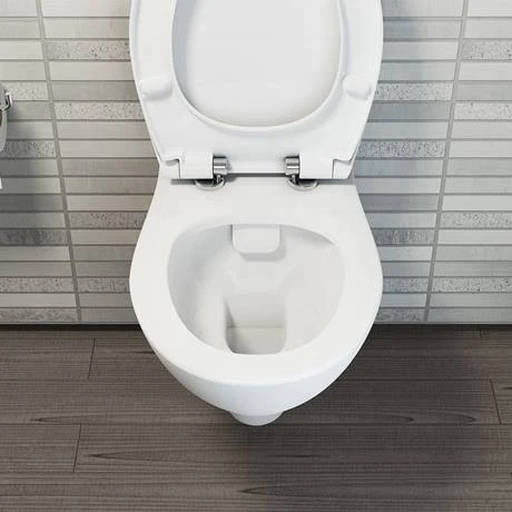 VitrA - Arkitekt Short Projection Wall Hung Pan with Seat 2 VitrA - Arkitekt Short Projection Wall Hung Pan with Seat - Image 2