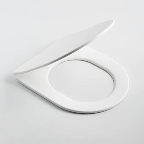 Arezzo Matt White BTW Close Coupled Toilet + Soft Close Seat 3 Arezzo Matt White BTW Close Coupled Toilet + Soft Close Seat - Image 3