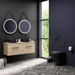 Arezzo Matt Black Rimless Wall Hung Toilet incl. Soft Close Seat 11 Arezzo Matt Black Rimless Wall Hung Toilet incl. Soft Close Seat -Hot Sale Toilet Store AZ233WMB d6v1 460