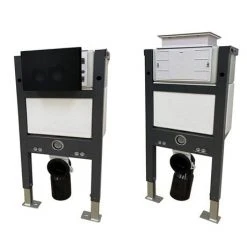 Arezzo Compact Toilet Fixing Frame with Dual Flush Cistern + Modern Toilet 7 Arezzo Compact Toilet Fixing Frame with Dual Flush Cistern + Modern Toilet -Hot Sale Toilet Store AZCFRB PAN d2a 460