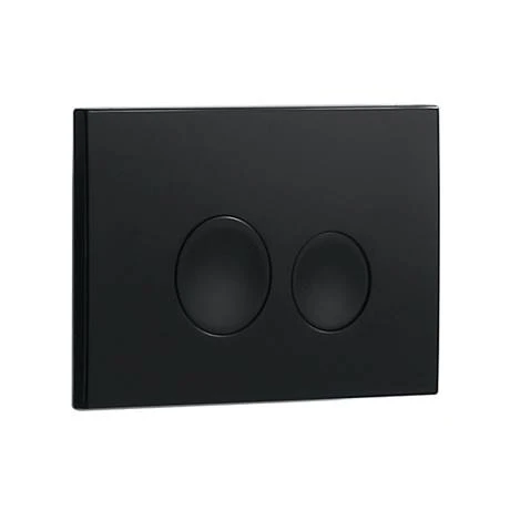 Arezzo Compact Top/Front Flush Toilet Frame with Matt Black Flush - Round Buttons 5 Arezzo Compact Top/Front Flush Toilet Frame with Matt Black Flush - Round Buttons - Image 5