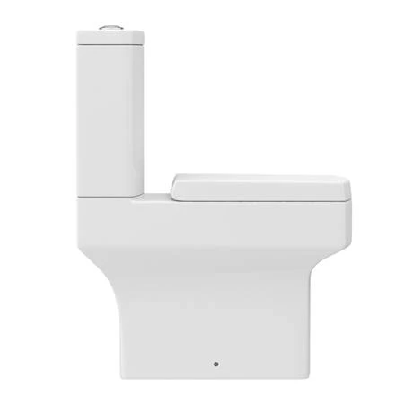 Arezzo Square Close Coupled Toilet + Soft Close Seat 4 Arezzo Square Close Coupled Toilet + Soft Close Seat - Image 4