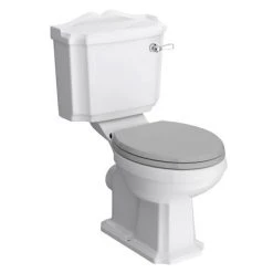 Appleby Traditional Close Coupled Toilet + Soft Close Seat