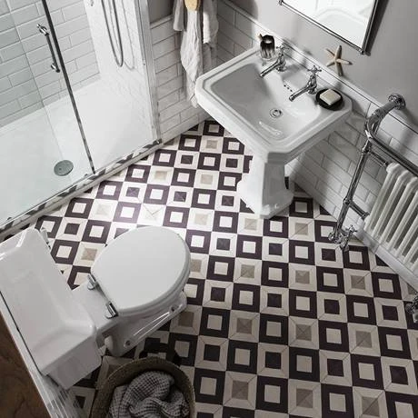 Burlington Close Coupled Traditional Toilet - Ceramic Lever Flush 6 Burlington Close Coupled Traditional Toilet - Ceramic Lever Flush - Image 6