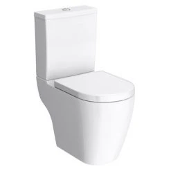 Hot Sale Toilet Store 22 Bianco Close Coupled Modern Toilet + Soft Close Seat