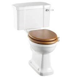 Burlington Regal Close Coupled Traditional Toilet - Ceramic Lever Flush
