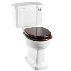 Burlington Regal Slimline Close Coupled Traditional Toilet - Button Flush