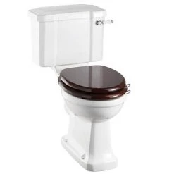 Burlington Regal Slimline Close Coupled Traditional Toilet - Ceramic Lever Flush
