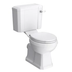 Chatsworth Close Coupled Traditional Toilet + Soft Close Seat