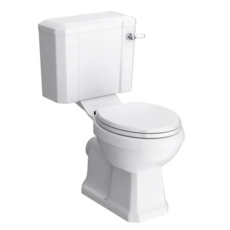 Chatsworth Close Coupled Traditional Toilet + Soft Close Seat 1 Chatsworth Close Coupled Traditional Toilet + Soft Close Seat