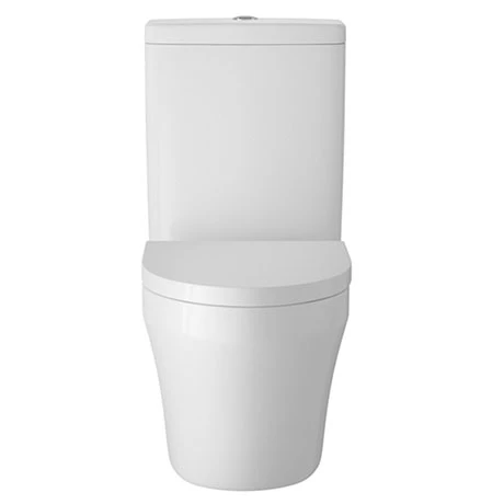 Hudson Reed Luna Flush to Wall Toilet + Soft Close Seat 1 Hudson Reed Luna Flush to Wall Toilet + Soft Close Seat