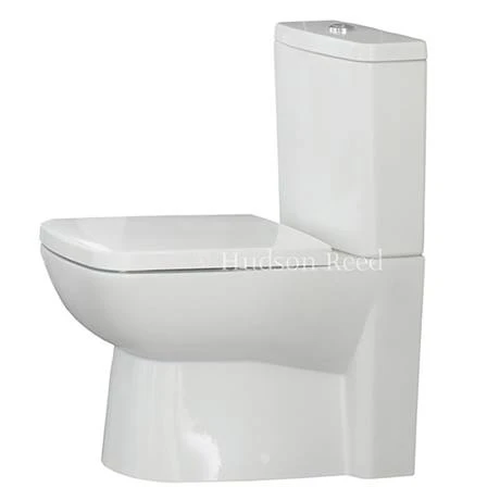 Hudson Reed Arlo Flush to Wall Toilet + Soft Close Seat 5 Hudson Reed Arlo Flush to Wall Toilet + Soft Close Seat - Image 5