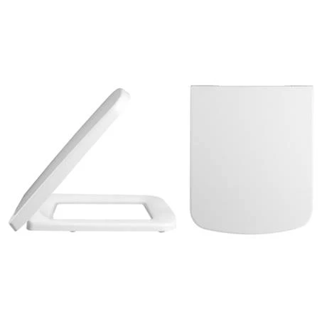 Hudson Reed Arlo Flush to Wall Toilet + Soft Close Seat 6 Hudson Reed Arlo Flush to Wall Toilet + Soft Close Seat - Image 6