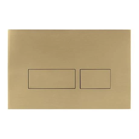 Crosswater MPRO Brushed Brass / Kai Toilet + Concealed WC Cistern with Wall Hung Frame 5 Crosswater MPRO Brushed Brass / Kai Toilet + Concealed WC Cistern with Wall Hung Frame - Image 5