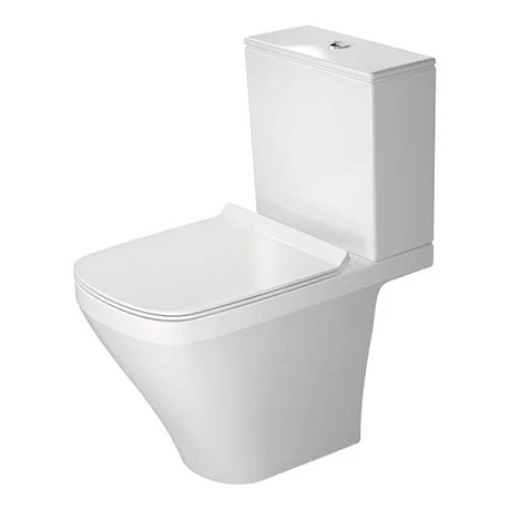 Duravit DuraStyle Open Back Close Coupled Toilet + Seat 1 Duravit DuraStyle Open Back Close Coupled Toilet + Seat