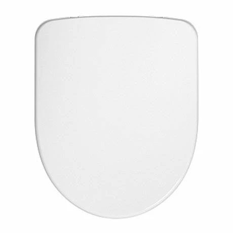 Twyford E100 Round Rimfree Wall Hung WC + Soft Close Seat 2 Twyford E100 Round Rimfree Wall Hung WC + Soft Close Seat - Image 2