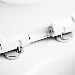 Twyford E100 Round Rimfree Wall Hung WC + Soft Close Seat 8 Twyford E100 Round Rimfree Wall Hung WC + Soft Close Seat -Hot Sale Toilet Store E17857WH D2 460 1