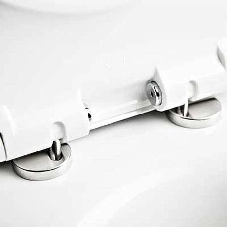 Twyford E100 Round Wall Hung WC + Soft Close Seat 3 Twyford E100 Round Wall Hung WC + Soft Close Seat - Image 3