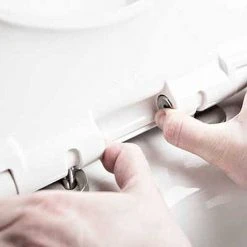 Twyford E100 Round Wall Hung WC + Soft Close Seat 9 Twyford E100 Round Wall Hung WC + Soft Close Seat -Hot Sale Toilet Store E17857WH D3 460