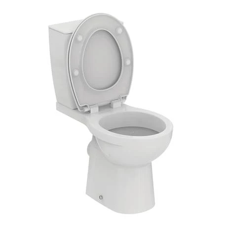Ideal Standard Eurovit+ Close Coupled Toilet + Soft Close Seat 6 Ideal Standard Eurovit+ Close Coupled Toilet + Soft Close Seat - Image 6
