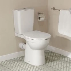Hot Sale Toilet Store 42 Ideal Standard Eurovit+ Close Coupled Toilet + Soft Close Seat