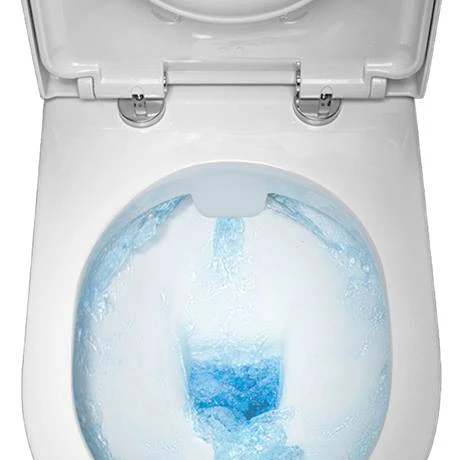 Elite Rimless Close Coupled Toilet + Soft Close Seat 2 Elite Rimless Close Coupled Toilet + Soft Close Seat - Image 2