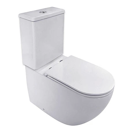 BagnoDesign Envoy BTW Close Coupled Toilet with Soft Close Seat 1 BagnoDesign Envoy BTW Close Coupled Toilet with Soft Close Seat