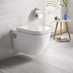 Grohe Euro Rimless Wall Hung Toilet + Standard Seat