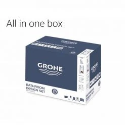 Grohe Solido Bau / Nova Cosmo Complete WC 5 in 1 Pack + FREE TOILET ROLL HOLDER 10 Grohe Solido Bau / Nova Cosmo Complete WC 5 in 1 Pack + FREE TOILET ROLL HOLDER -Hot Sale Toilet Store GR 5IN1 NV D9 460