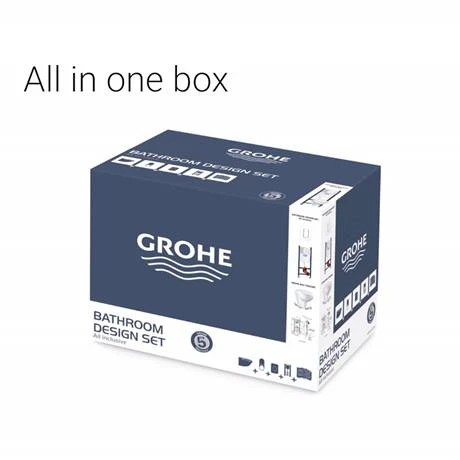 Grohe Solido Bau / Skate Cosmo Complete WC 5 in 1 Pack + FREE TOILET ROLL HOLDER 6 Grohe Solido Bau / Skate Cosmo Complete WC 5 in 1 Pack + FREE TOILET ROLL HOLDER - Image 6