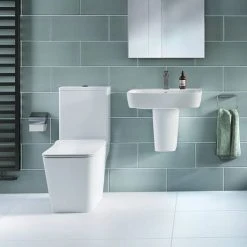 Ideal Standard Caffaro Close Coupled Toilet + Soft Close Seat 8 Ideal Standard Caffaro Close Coupled Toilet + Soft Close Seat -Hot Sale Toilet Store ISCAFCC D1 460