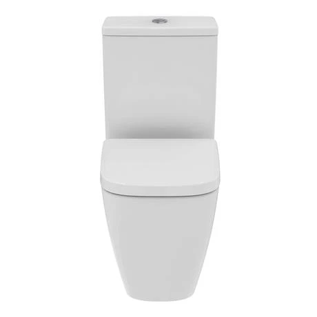 Ideal Standard i.Life S Compact 6/4 Litre Rimless Close Coupled Back To Wall WC + Soft Close Seat 4 Ideal Standard i.Life S Compact 6/4 Litre Rimless Close Coupled Back To Wall WC + Soft Close Seat - Image 4