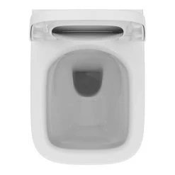 Ideal Standard i.Life S Compact Rimless Wall Hung WC + Soft Close Seat 9 Ideal Standard i.Life S Compact Rimless Wall Hung WC + Soft Close Seat -Hot Sale Toilet Store ISILWHWC D4 460