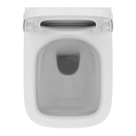 Ideal Standard i.Life S Compact Rimless Wall Hung WC + Soft Close Seat 5 Ideal Standard i.Life S Compact Rimless Wall Hung WC + Soft Close Seat - Image 5