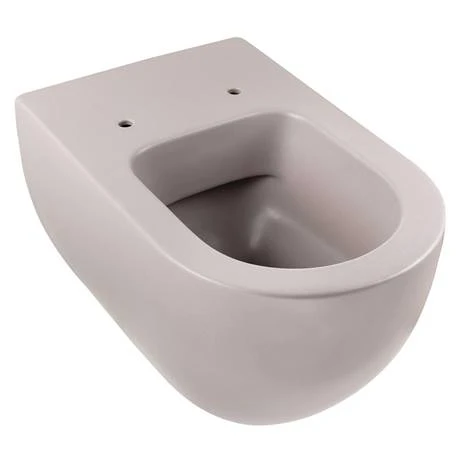 BagnoDesign Koy Matt Grey Rimless Wall Hung Toilet with Soft Close Seat 2 BagnoDesign Koy Matt Grey Rimless Wall Hung Toilet with Soft Close Seat - Image 2