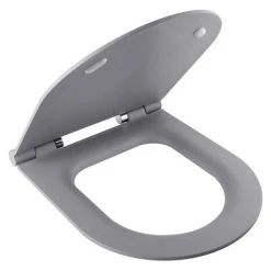 BagnoDesign Koy Matt Grey Rimless Wall Hung Toilet with Soft Close Seat 5 BagnoDesign Koy Matt Grey Rimless Wall Hung Toilet with Soft Close Seat -Hot Sale Toilet Store KOY320MGY D4 460