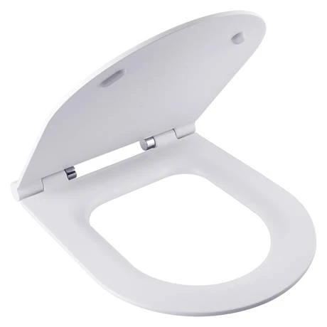 BagnoDesign Koy Matt White Rimless Wall Hung Toilet with Soft Close Seat 3 BagnoDesign Koy Matt White Rimless Wall Hung Toilet with Soft Close Seat - Image 3