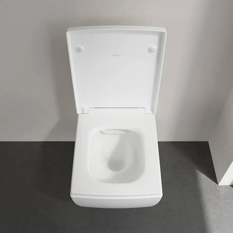 Villeroy and Boch Memento 2.0 DirectFlush Rimless Wall Hung Toilet + Soft Close Seat 4 Villeroy and Boch Memento 2.0 DirectFlush Rimless Wall Hung Toilet + Soft Close Seat - Image 4