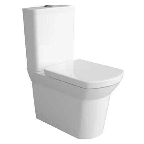 Hudson Reed Maya BTW Close Coupled Toilet + Soft Close Seat 1 Hudson Reed Maya BTW Close Coupled Toilet + Soft Close Seat