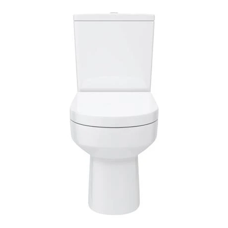 Metro Close Coupled Modern Toilet + Soft Close Seat 3 Metro Close Coupled Modern Toilet + Soft Close Seat - Image 3